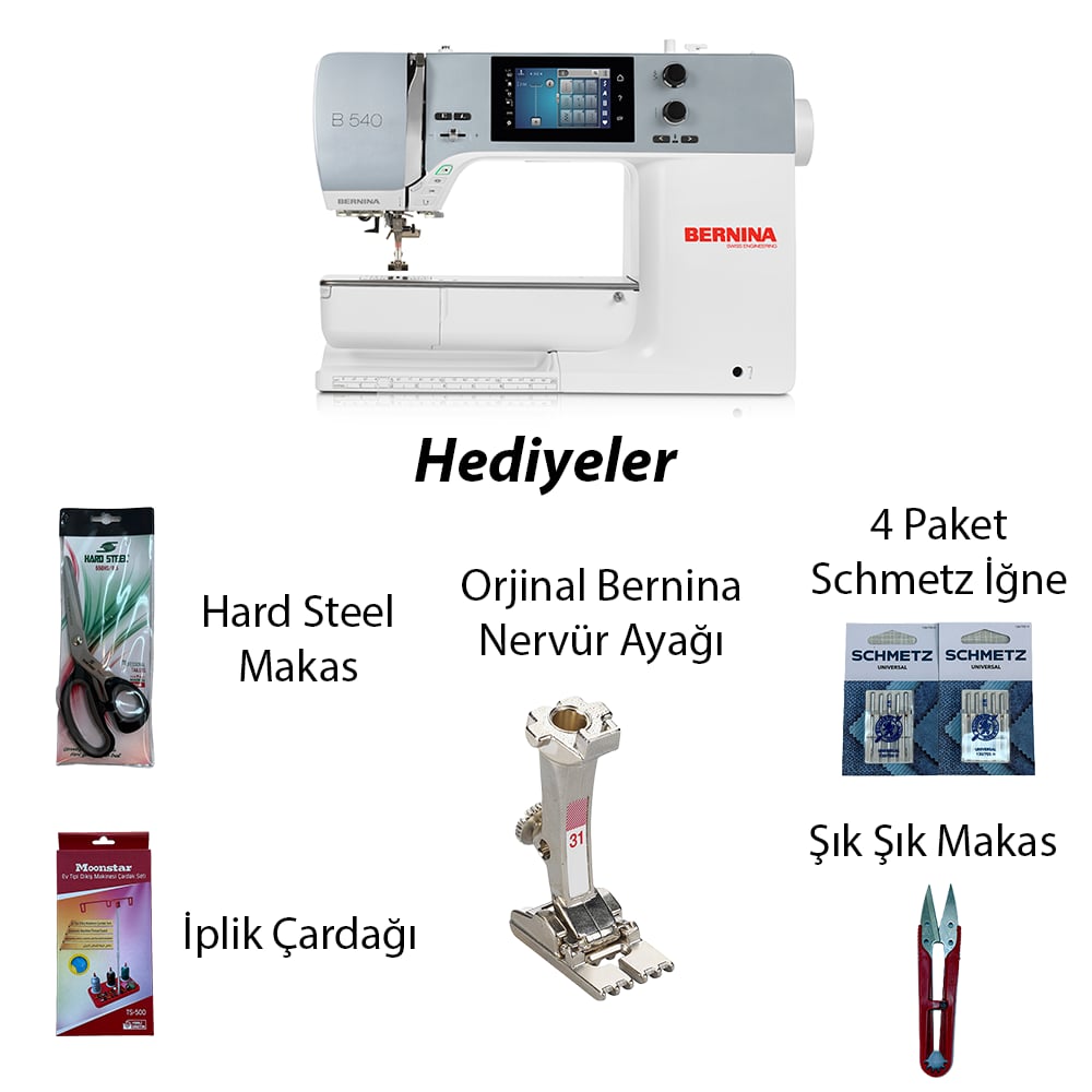 Bernina B540 Piko MakinesiBerninaTopcular MakinaPiko & Nakış Makineleri