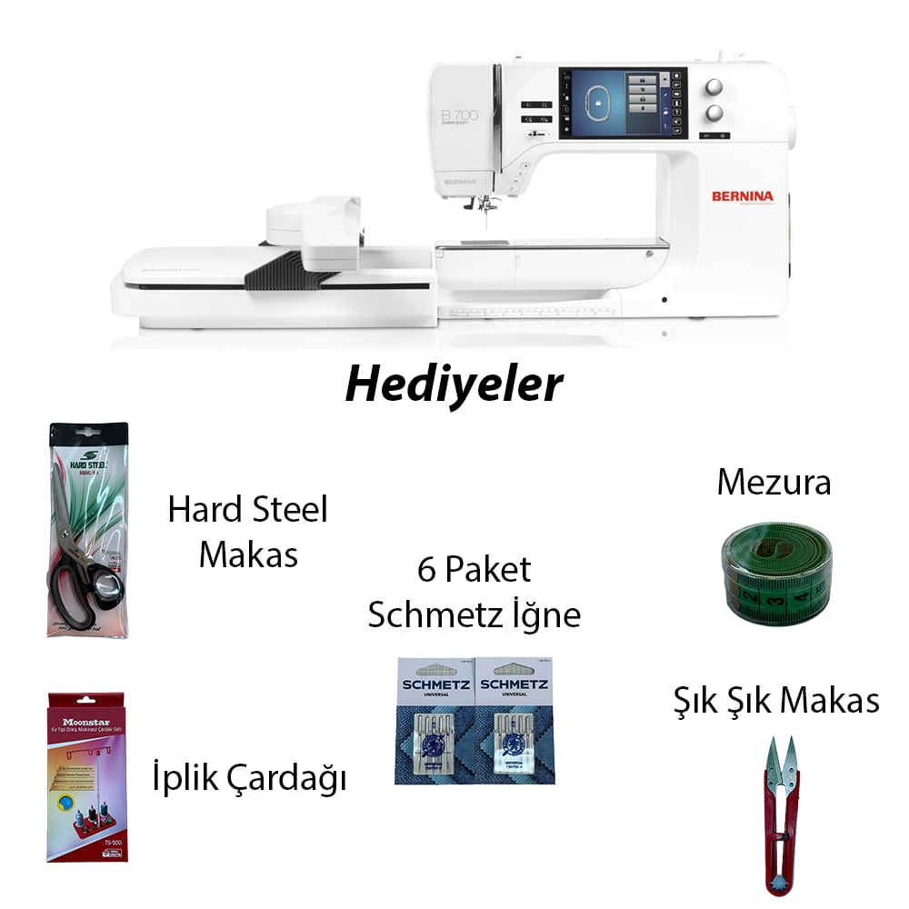Bernina B700E Nakış MakinesiBerninaTopcular MakinaPiko & Nakış Makineleri