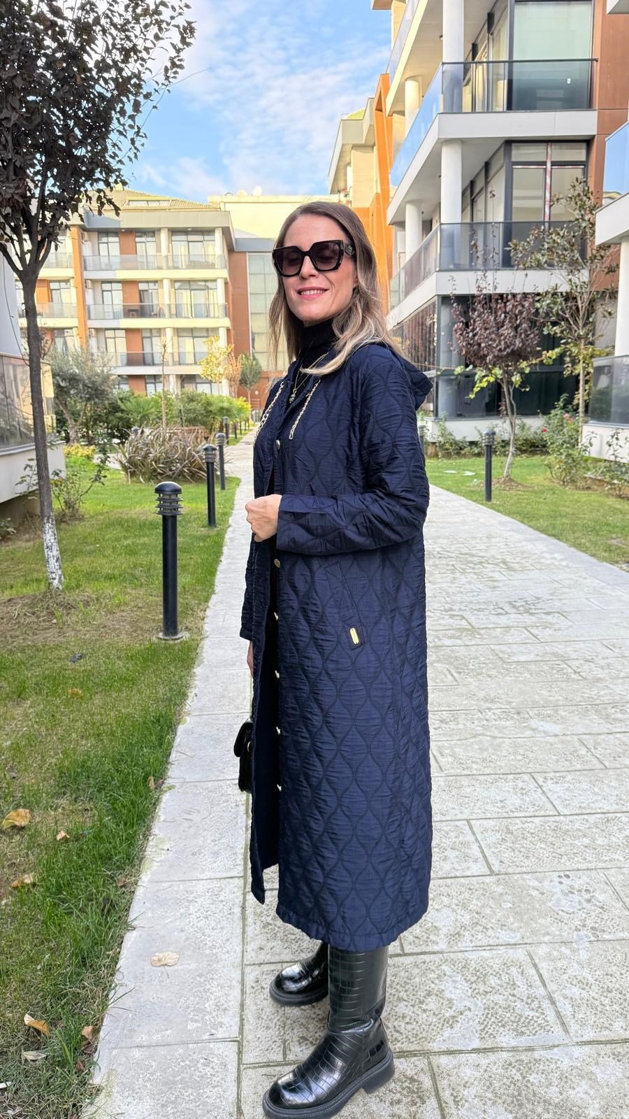 Kapüşonlu Kapitone Mont