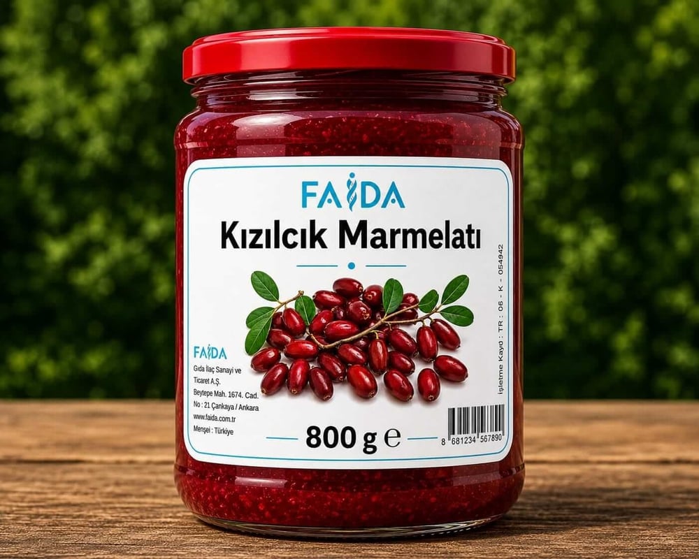 Faida Kızılcık Marmelatı