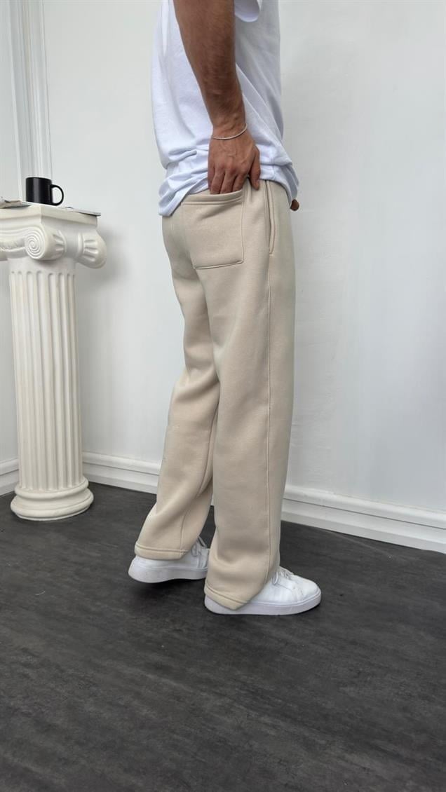 Keps Baggy Şardonlu Eşofman Krem