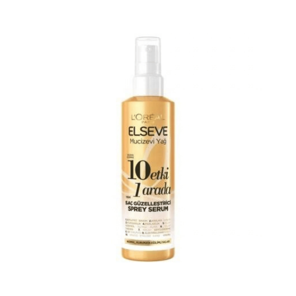 Elseve Mucizevi Yağ 10 Etki 1 Arada Saç Güzelleştirici Sprey Serum 150ml