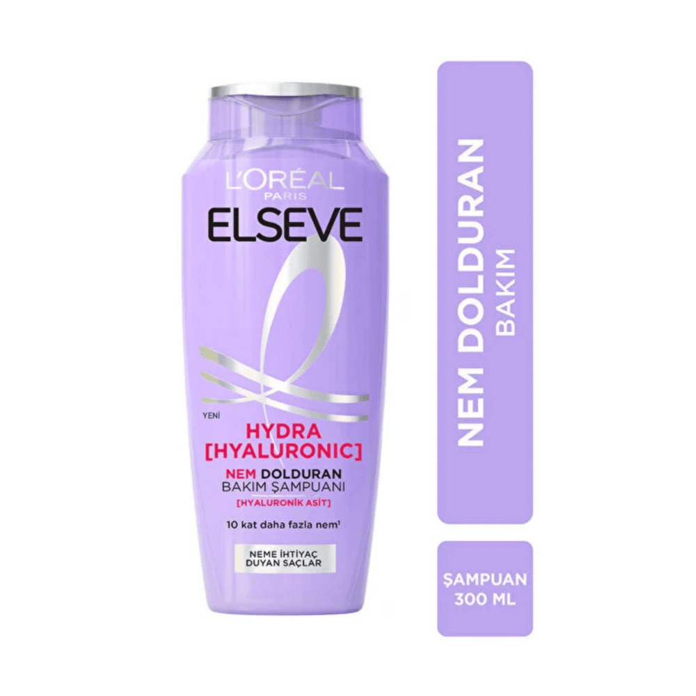 L'Oréal Paris Elseve Hydra Hyaluronic Nem Dolduran Şampuan 300 Ml