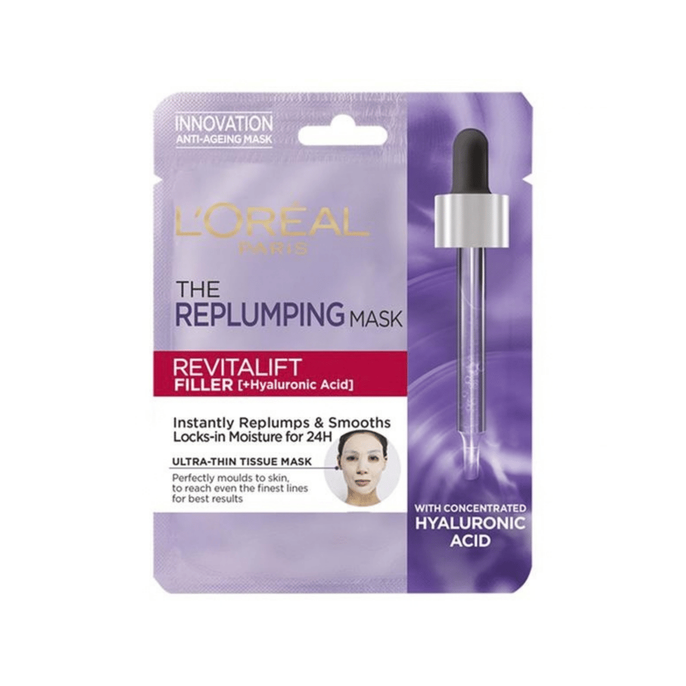 Loreal Paris Revitalift Filler Mask - Anti-Aging Kağıt Maske 28gr