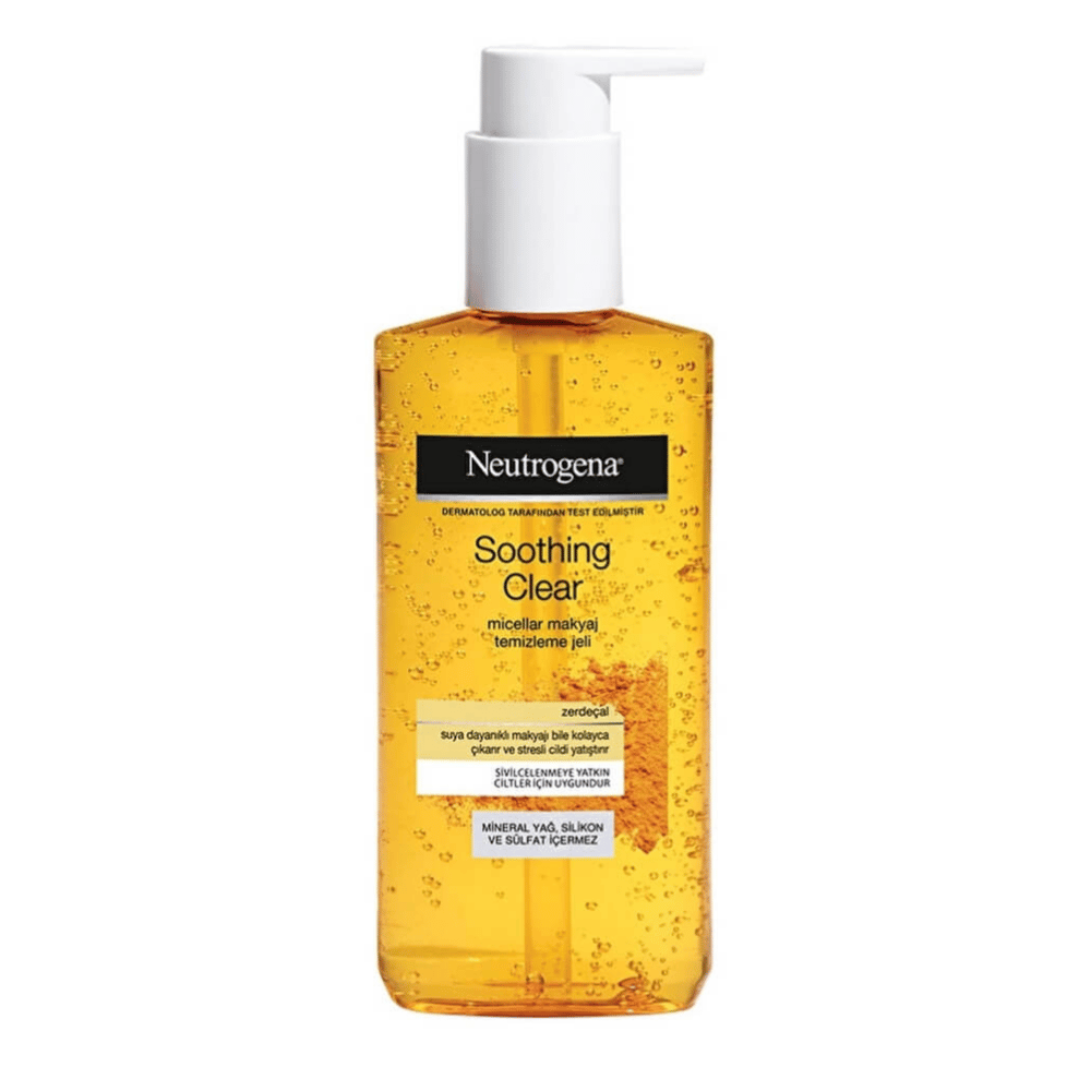 Neutrogena Soothing Clear Micellar Jel Zerdeçal 200 Ml
