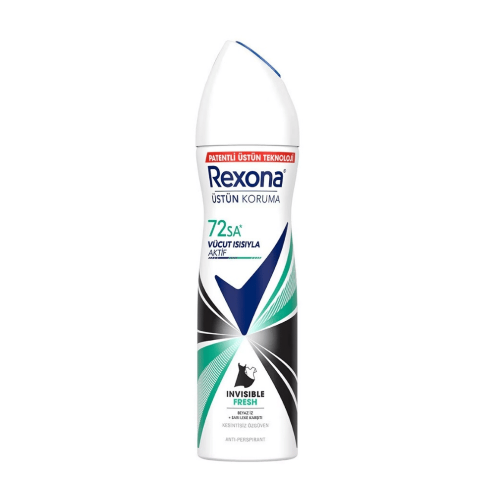 Rexona Invisible Black&White Fresh Kadın Deodorant 150 Ml