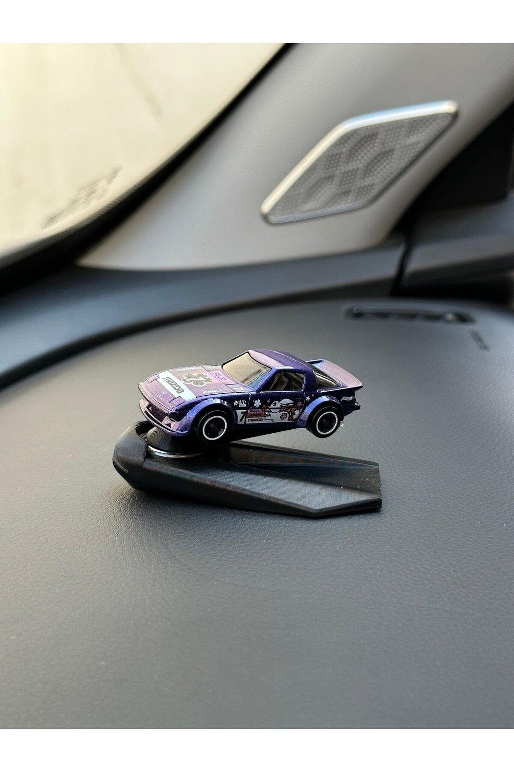 Mazda RX-7 Mor Metal Model Torpido Drifter Seti Torpido Süsü
