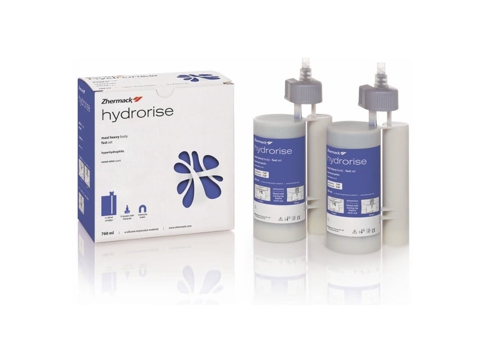 Zhermack Hydrorise Maxi Heavy Body - A Silikon 1.Ölçü 2x380ml
