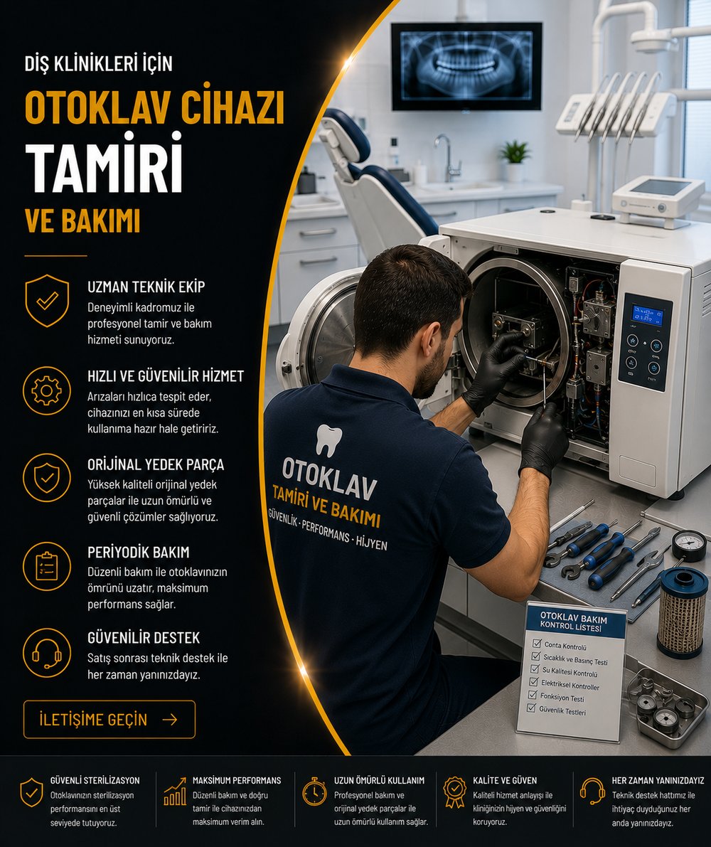 Otoklav Cihazı Teknik Servis