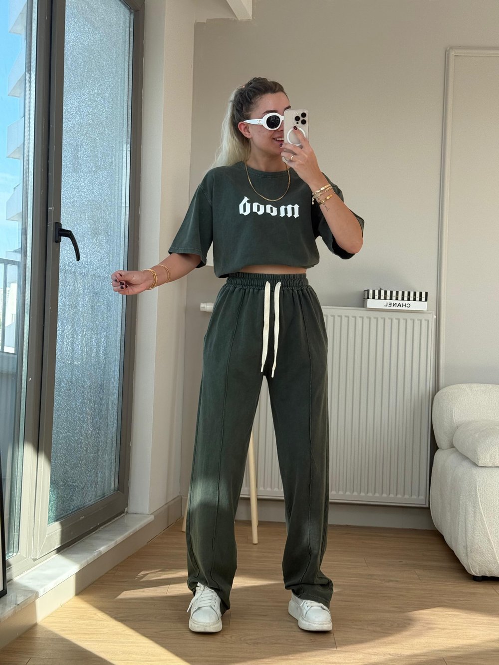Mom takım yeşil