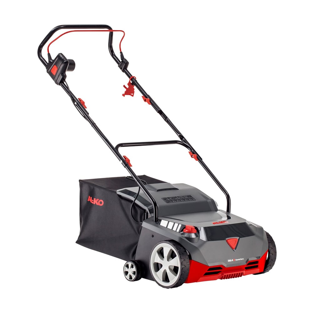 AL-KO AL-KO ELEKTRİK MOTORLU VERTİKAT 38.4E COMBI CARE 1400W 38 cm İŞ GEN.55LT TOPLAMA SEPETİ HACMİ