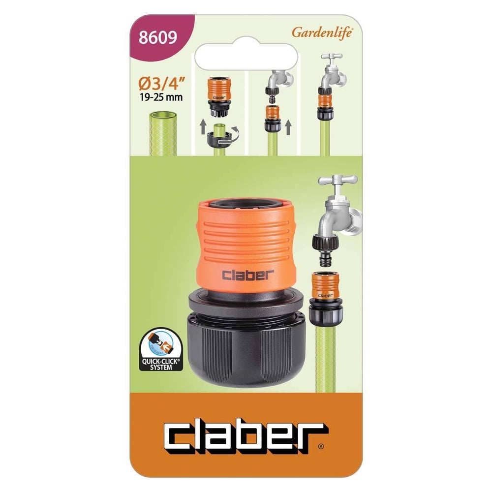 CLABER 8609 OTOMATİK MUSLUK BAĞLANTI 3/4