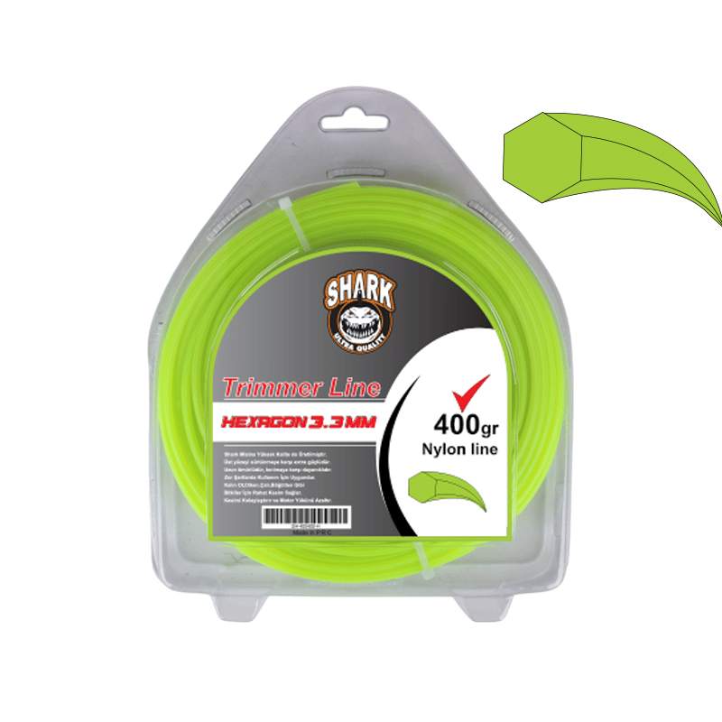 SHARKSHARK MİSİNA 3.3 mm 400 gr ALTIGEN SH-400330-H