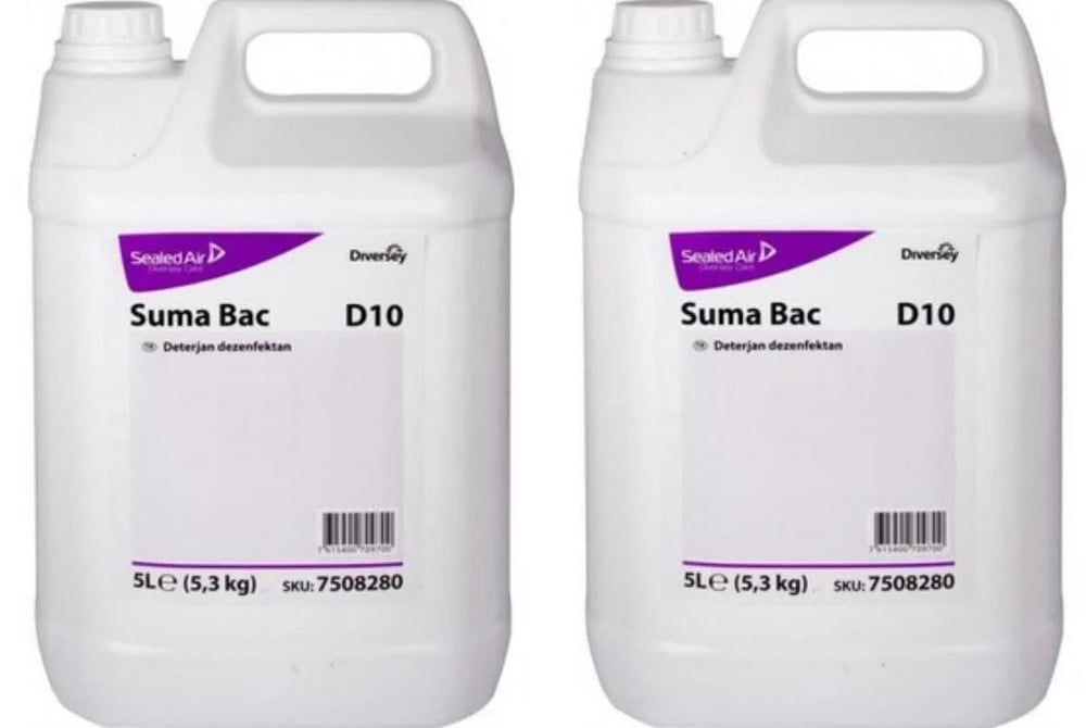 Suma Bac D10 Dezenfektanlı Yüzey Deterjanı 2x5 L
