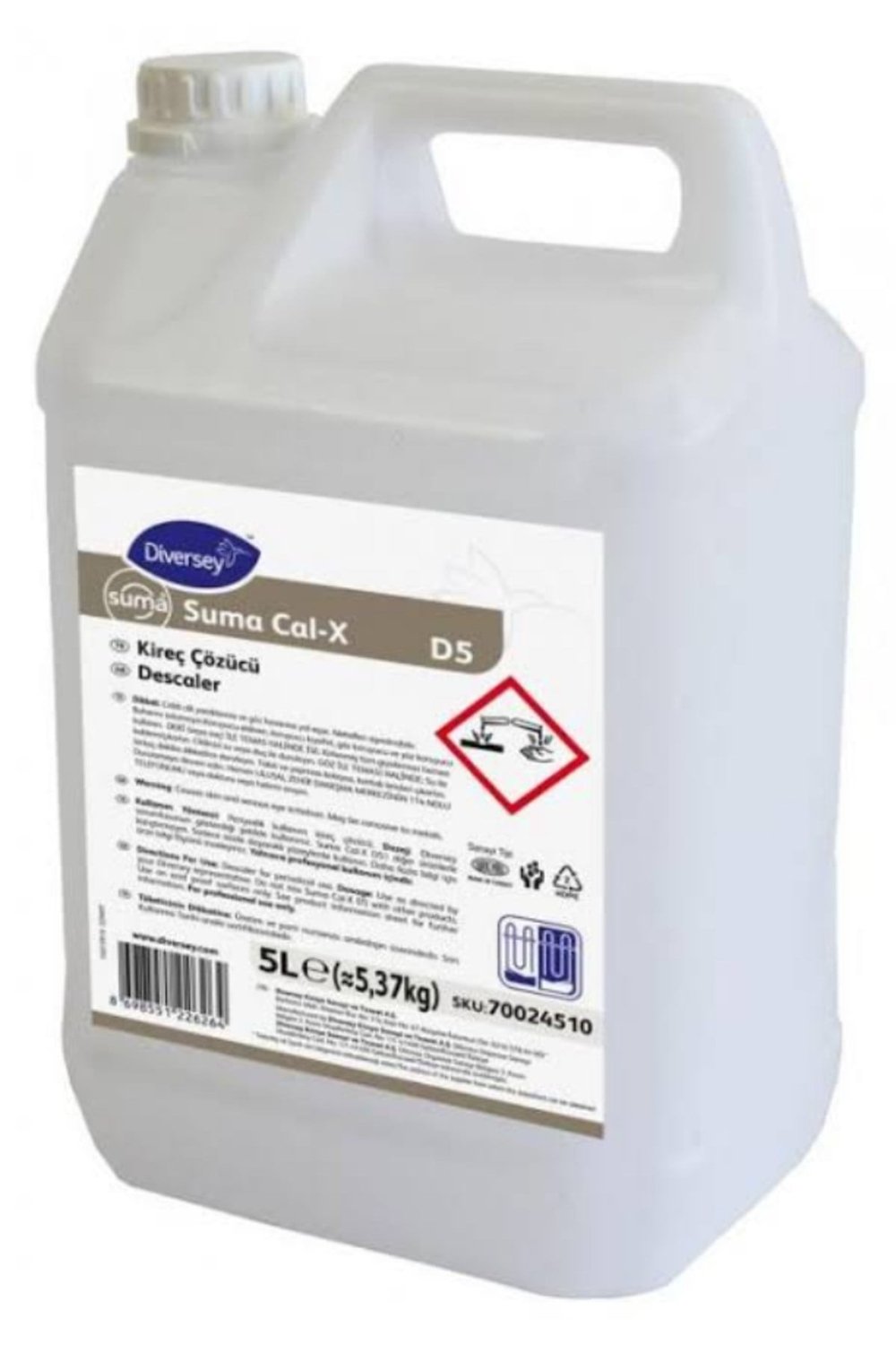 Suma Cal-X D5 Kireç Çözücü 5 L