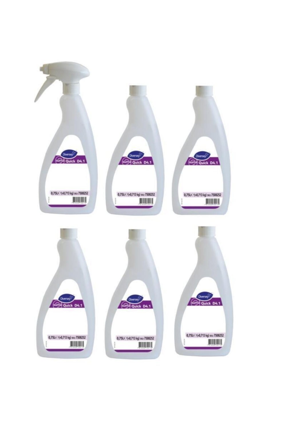 Suma Quick D4.1 Alkol Bazlı Yüzey Dezenfektanı 750ml 6 Adet