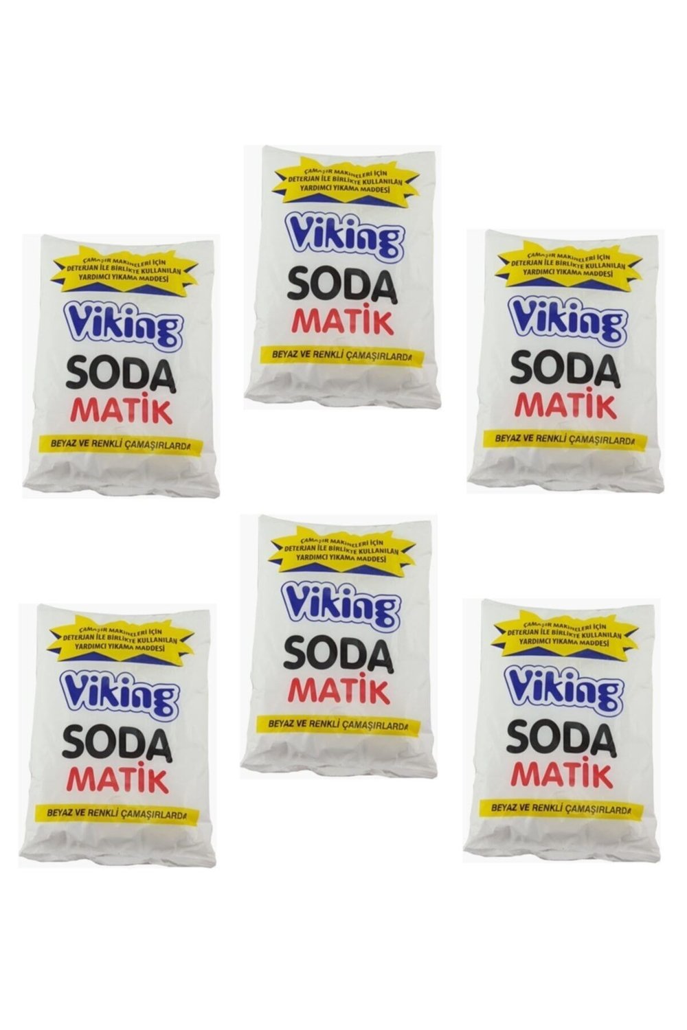 Toz Soda Matik Deterjan 500 gr - 6 Adet