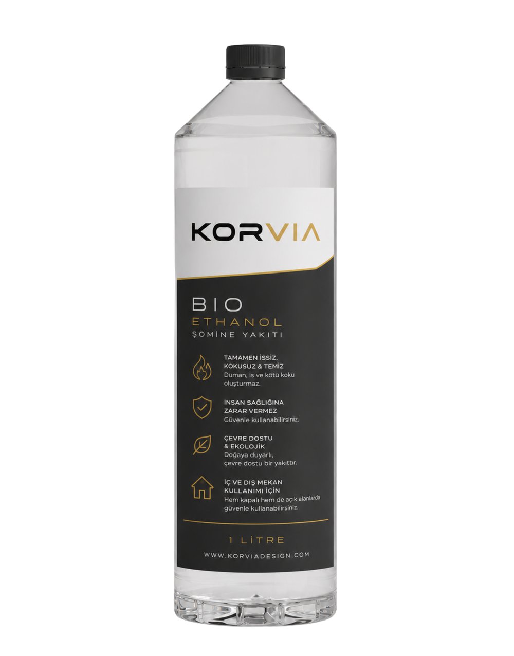 Bioethanol Şömine Yakıtı 1 LT