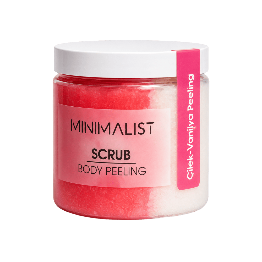 MINIMALIST Çilek-Vanilya Peeling