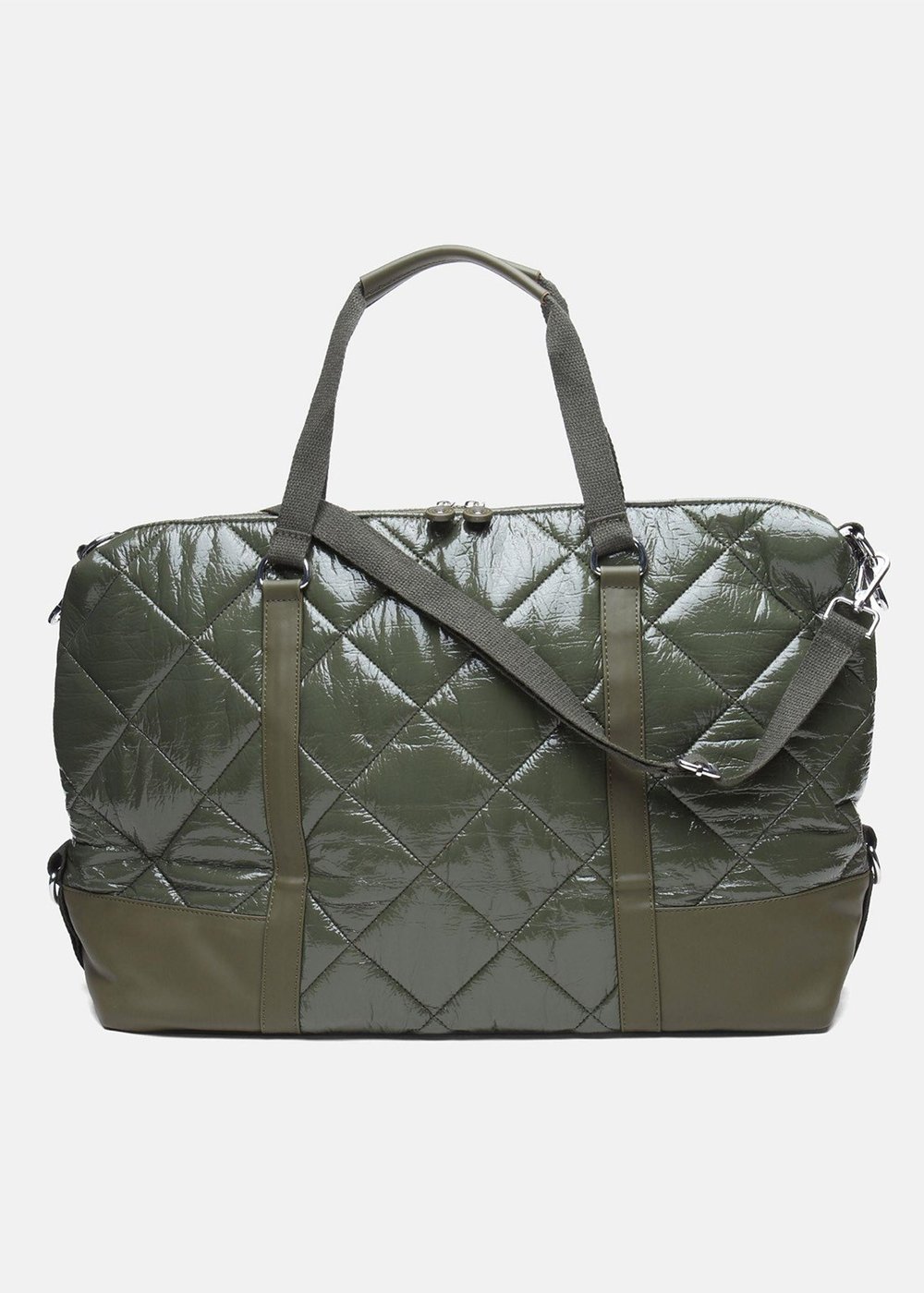 Nova Quilted Kadın Omuz Çantası - Haki