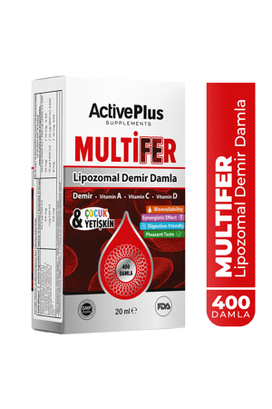 Multifer Lipozomal Demir Damla (Demir - A, C, D Vitamini)