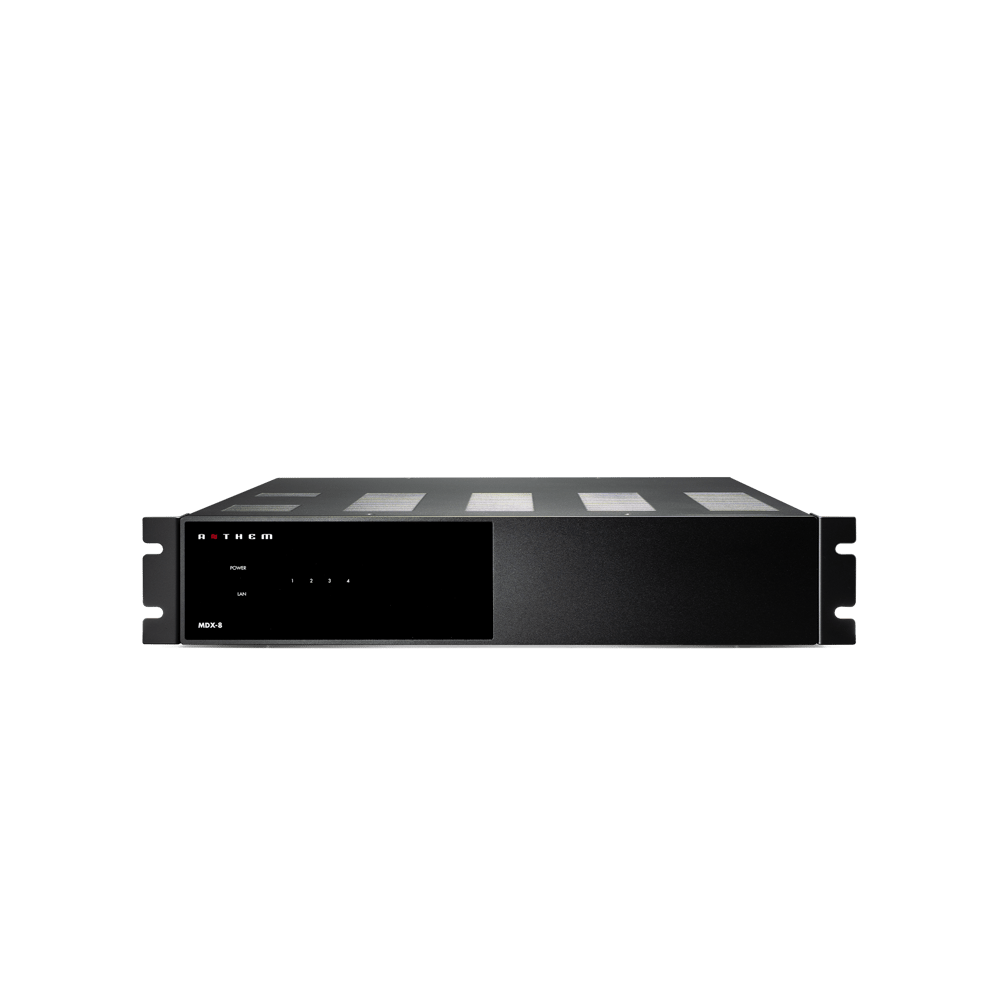 Anthem MDX-8 8 Kanal 4 Bölgeli Matrix Multiroom Amfi Siyah