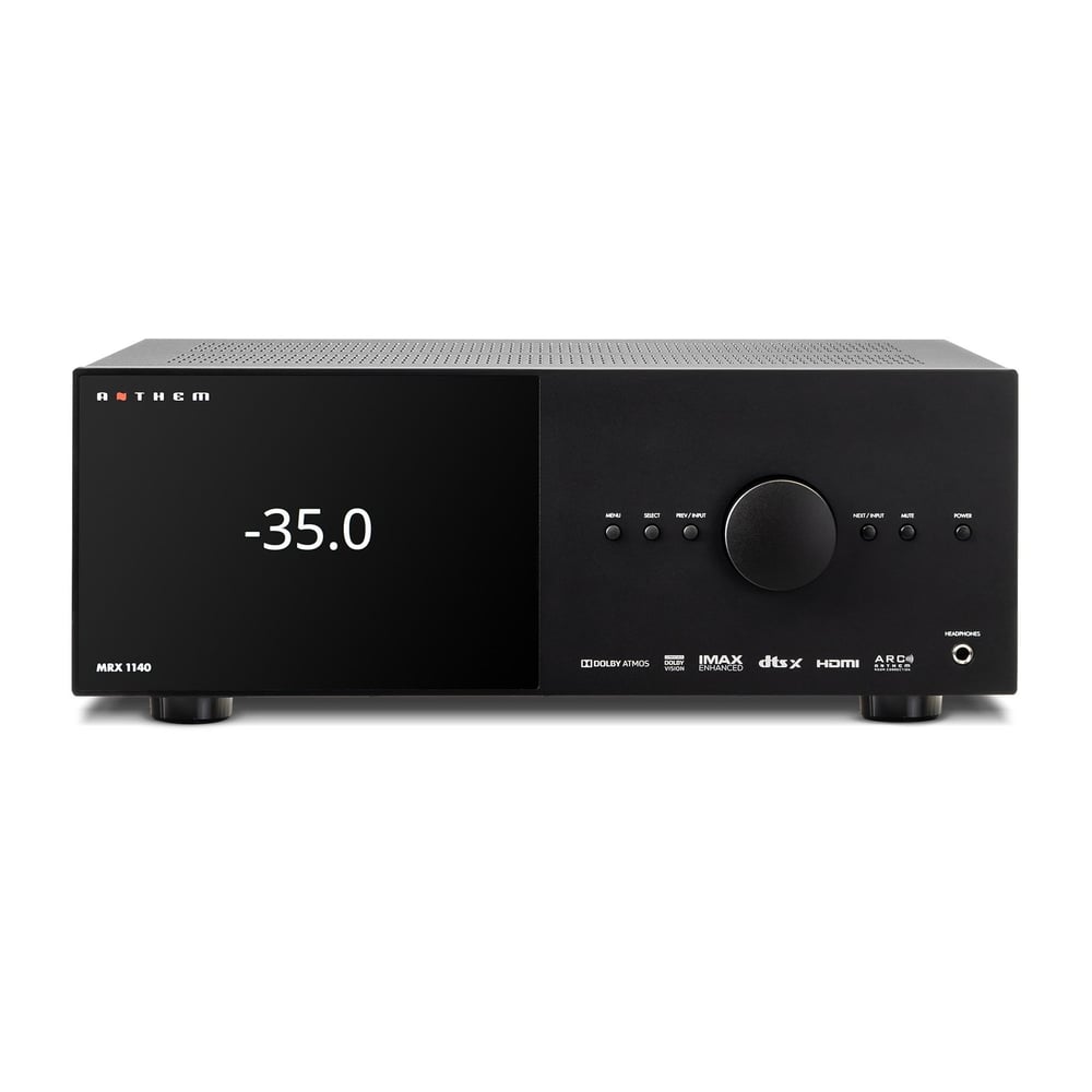 Anthem MRX 1140 8K 11 Kanal AV Receiver Siyah