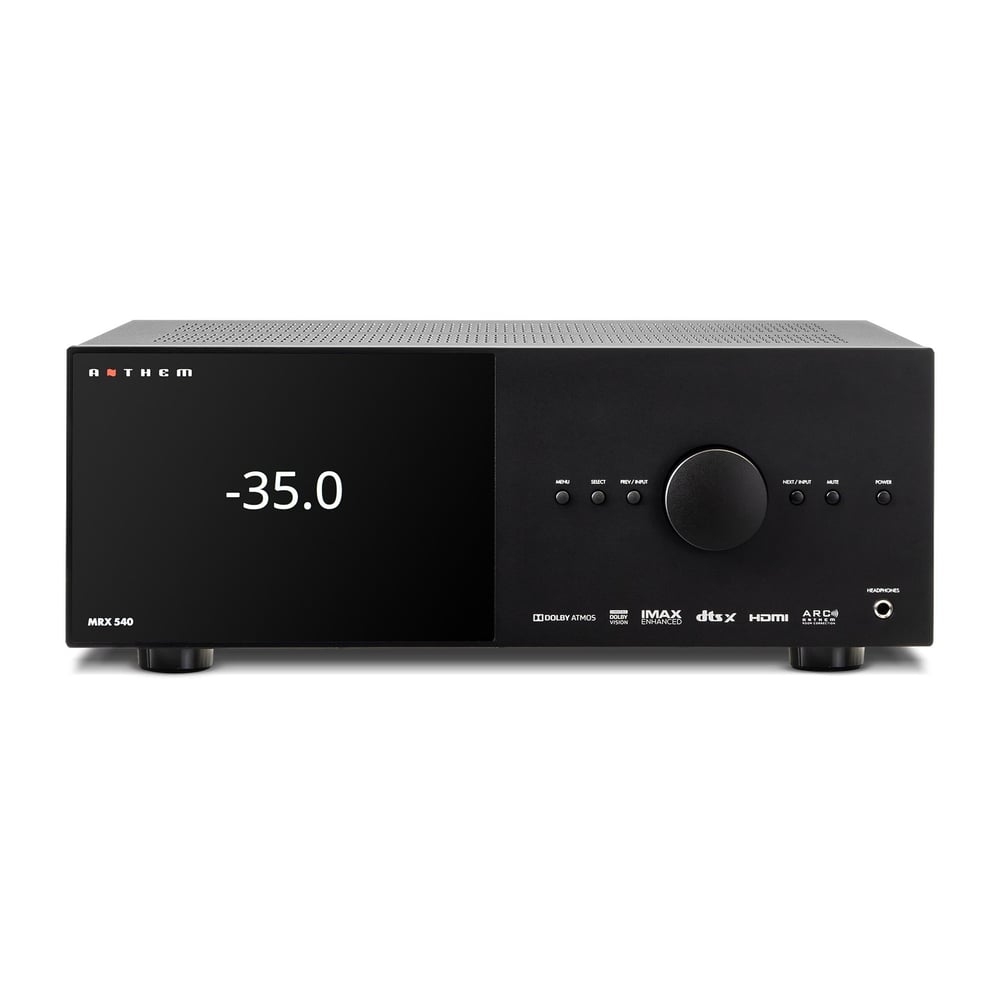 Anthem MRX 540 8K 5 Kanal AV Receiver Siyah