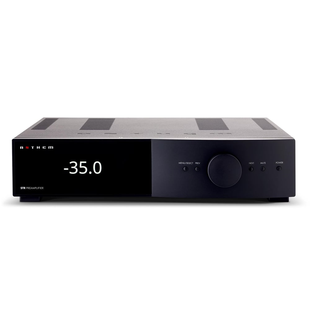 Anthem STR Preamplifier DAC ve Phono Katlı Stereo Pre-Amfi Siyah