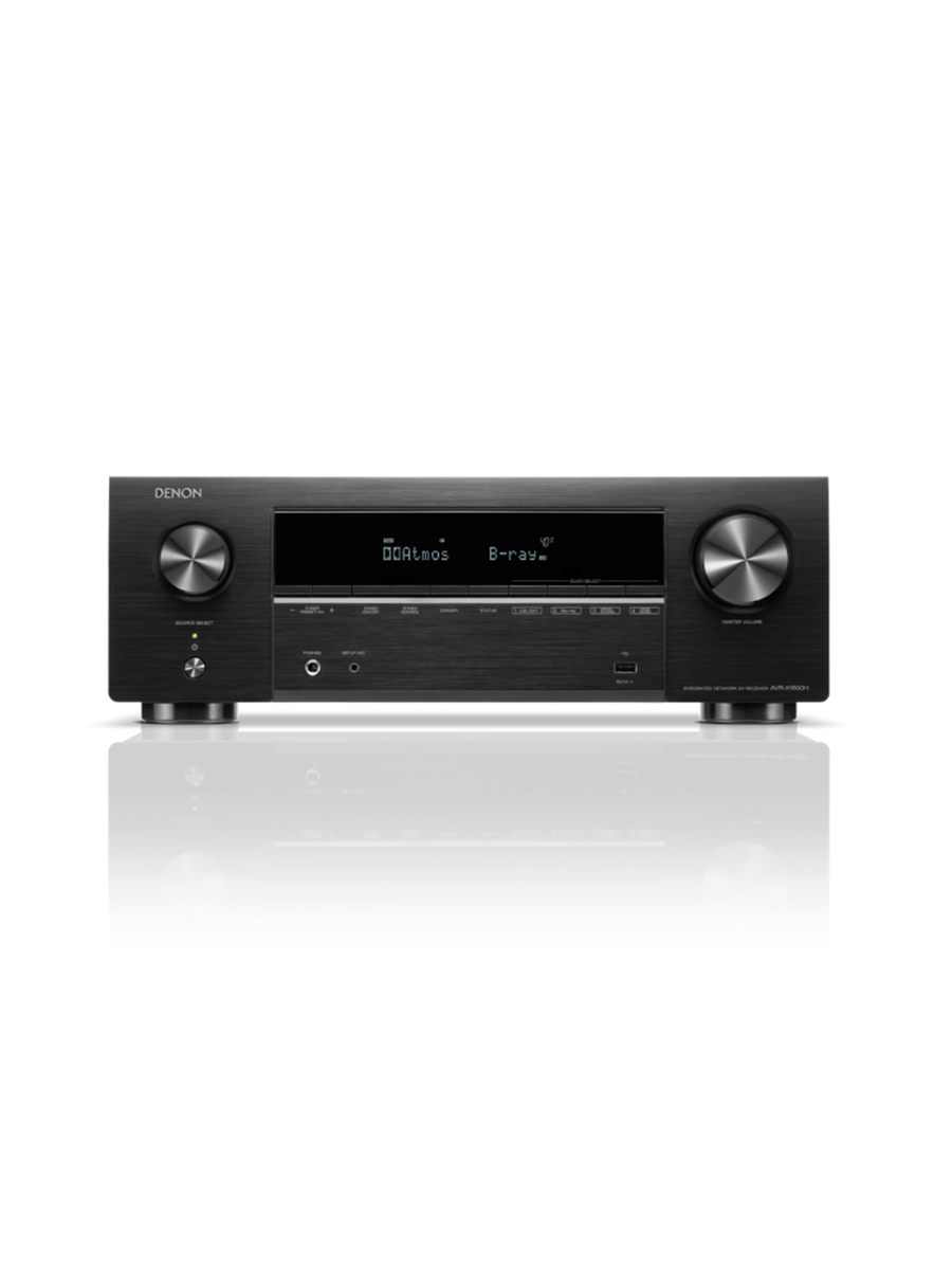 Denon AVR-X1800H 7.2 Kanal 8K AV Receiver - Siyah