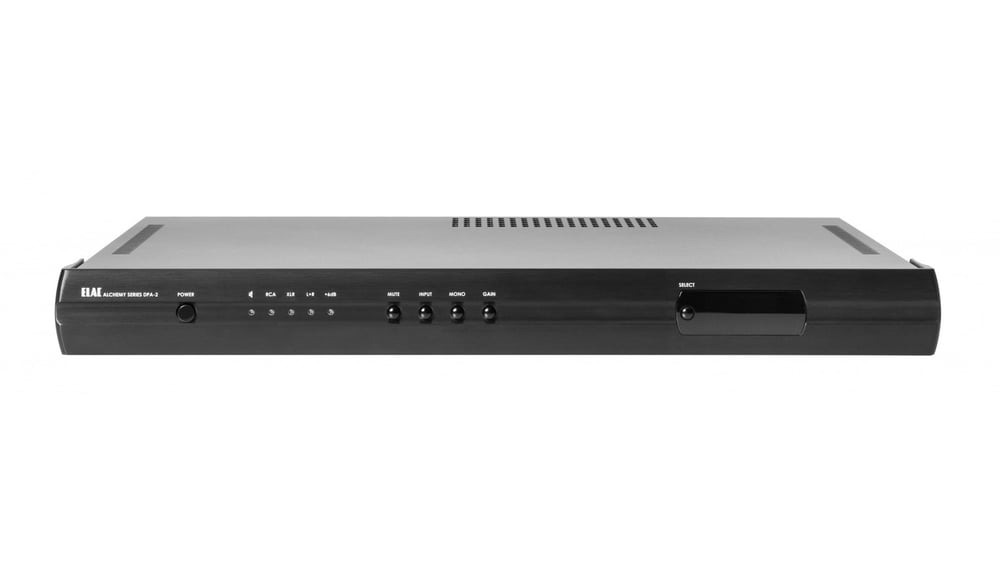ELAC Alchemy DPA-2 Stereo / Mono Güç Amplifikatörü Siyah - Adet