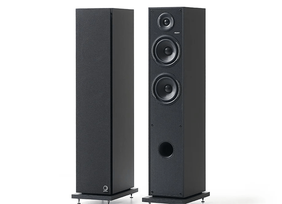 Elipson Horus 11F Kule Tipi Hi-Fi Hoparlör - Siyah/Karbon