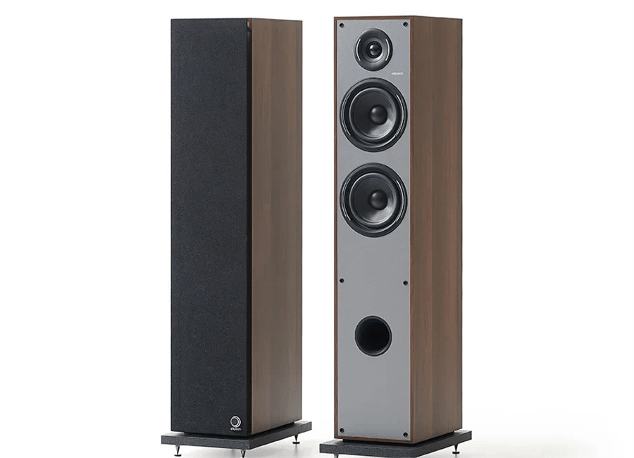 Elipson Horus 11F Kule Tipi Hi-Fi Hoparlör - Koyu Ceviz
