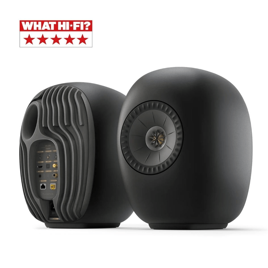 KEF LS LUXE Kablosuz Aktif Hi-Fi Hoparlör Siyah