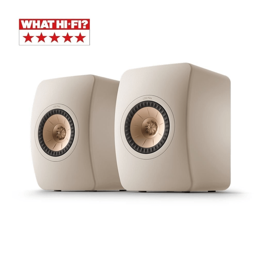KEF LS50 Meta HiFi Hoparlör Seti Bej