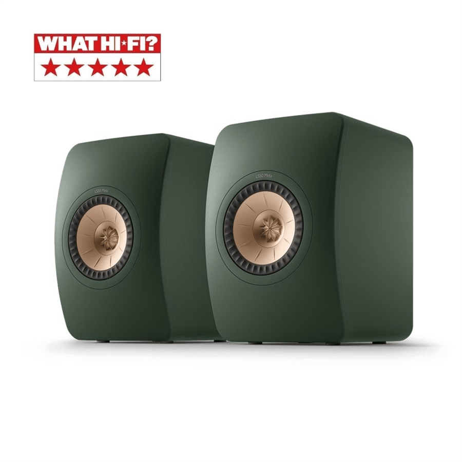 KEF LS50 Meta HiFi Hoparlör Seti Yeşil