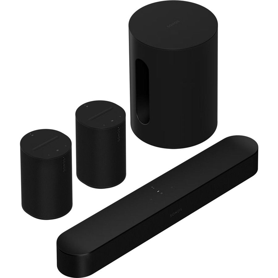 Sonos Beam Sürükleyici Ev Sineması Sistemi Siyah