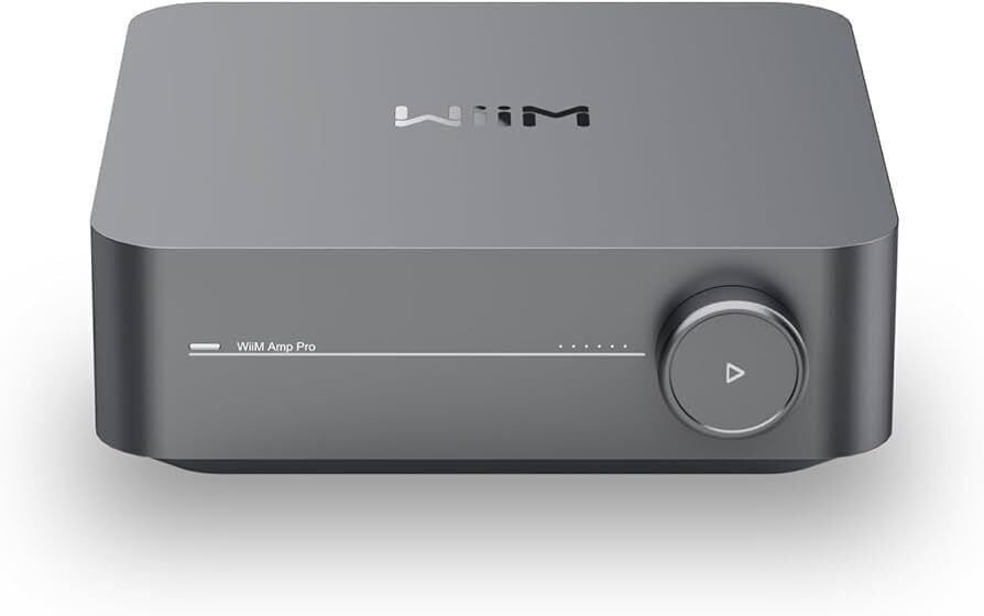 WiiM Amp Pro Streaming Stereo Amplifier Space Grey