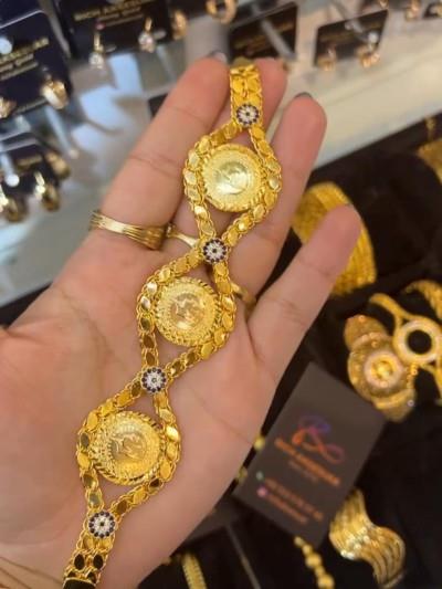 3 LÜ CEYREKLİ BİLEKLİK arpa model
