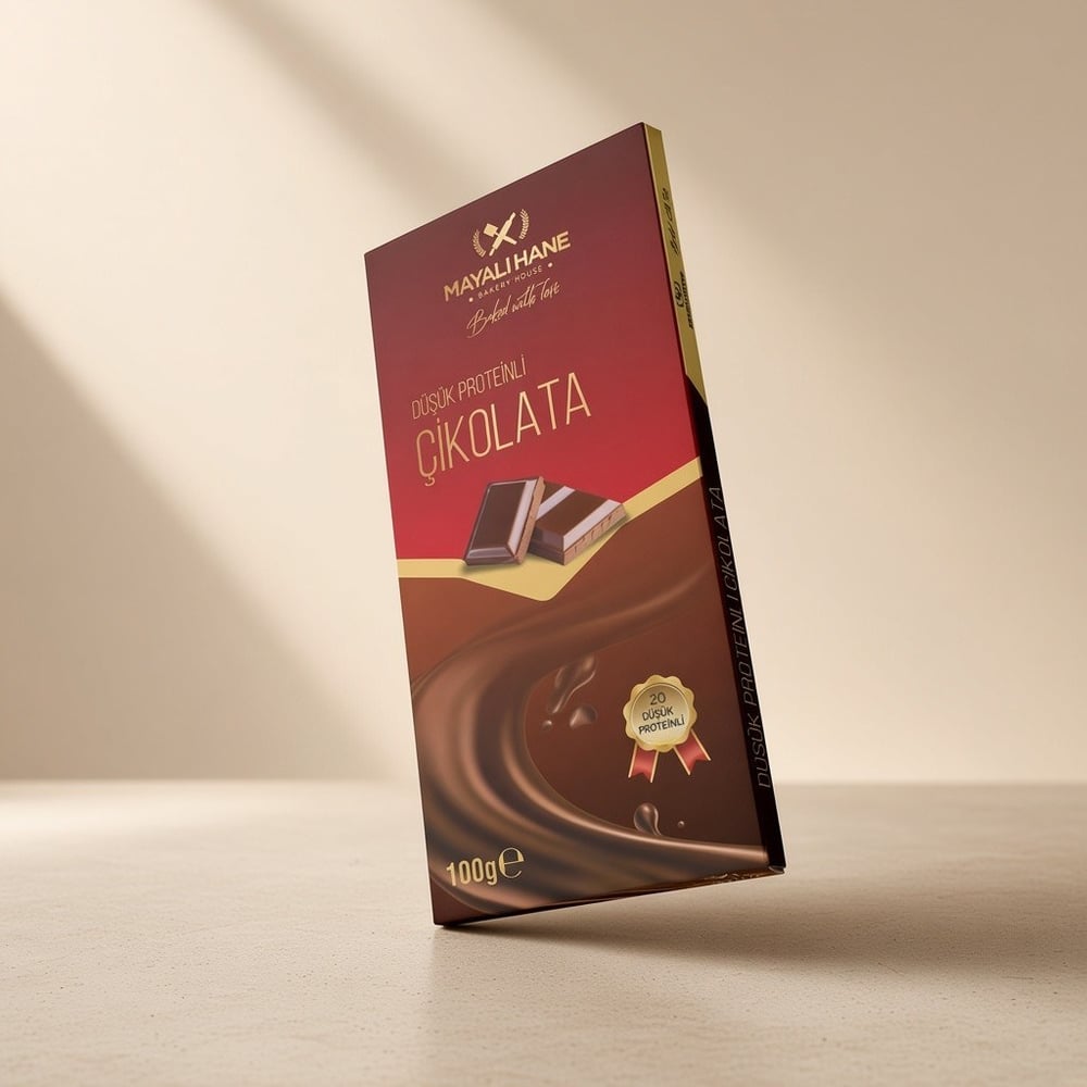Düşük Proteinli Tablet Çikolata 100 g
