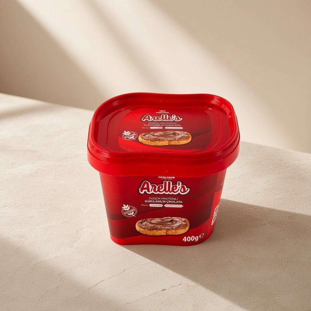 Mayalı Hane Düşük Proteinli Arelle's Sürülebilir Çikolata 400 gr