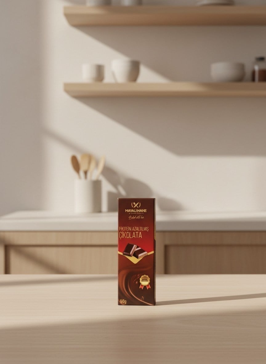 Düşük Proteinli Tablet Çikolata 50 g