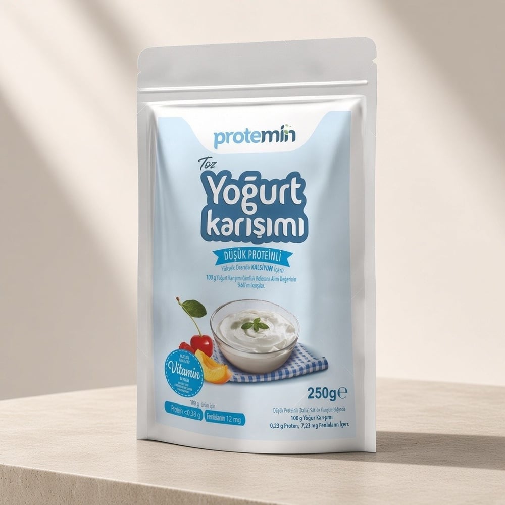 Protemin Düşük Proteinli Toz Yoğurt Karışımı 250 gr