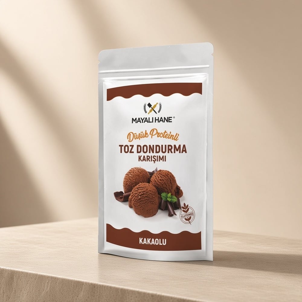 Mayalı Hane Düşük Proteinli Kakaolu Toz Dondurma Karışımı 200 gr