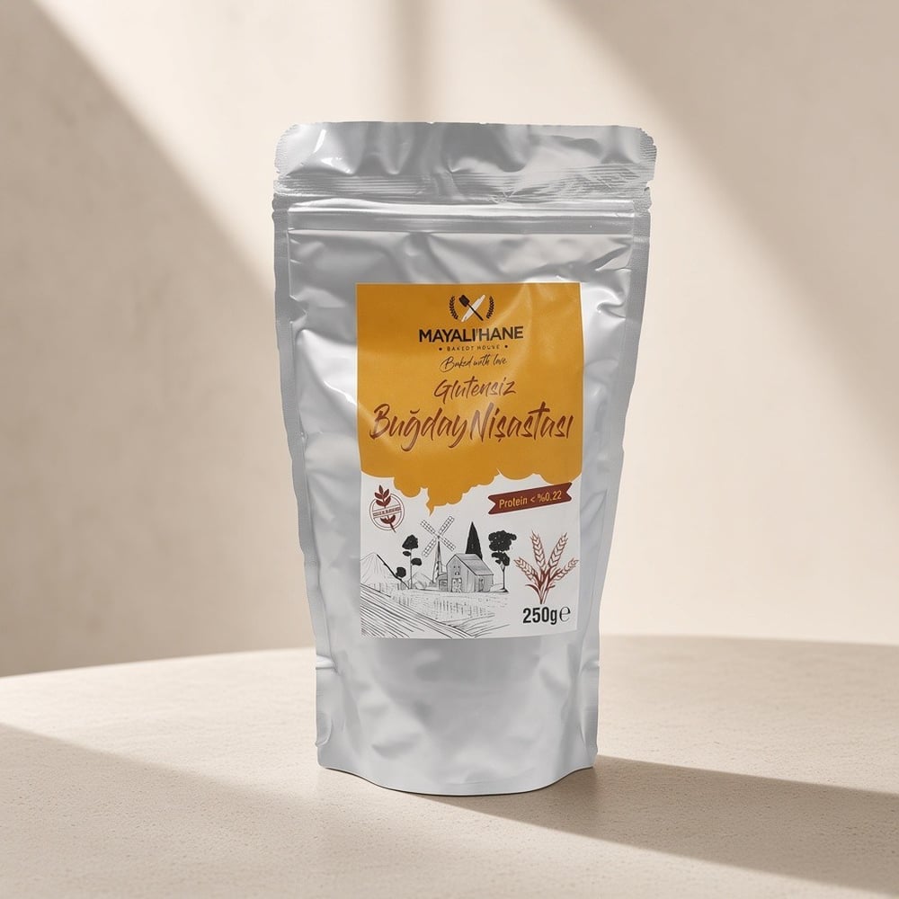 Mayalı hane Glutensiz Buğday Nişastası 250 gr