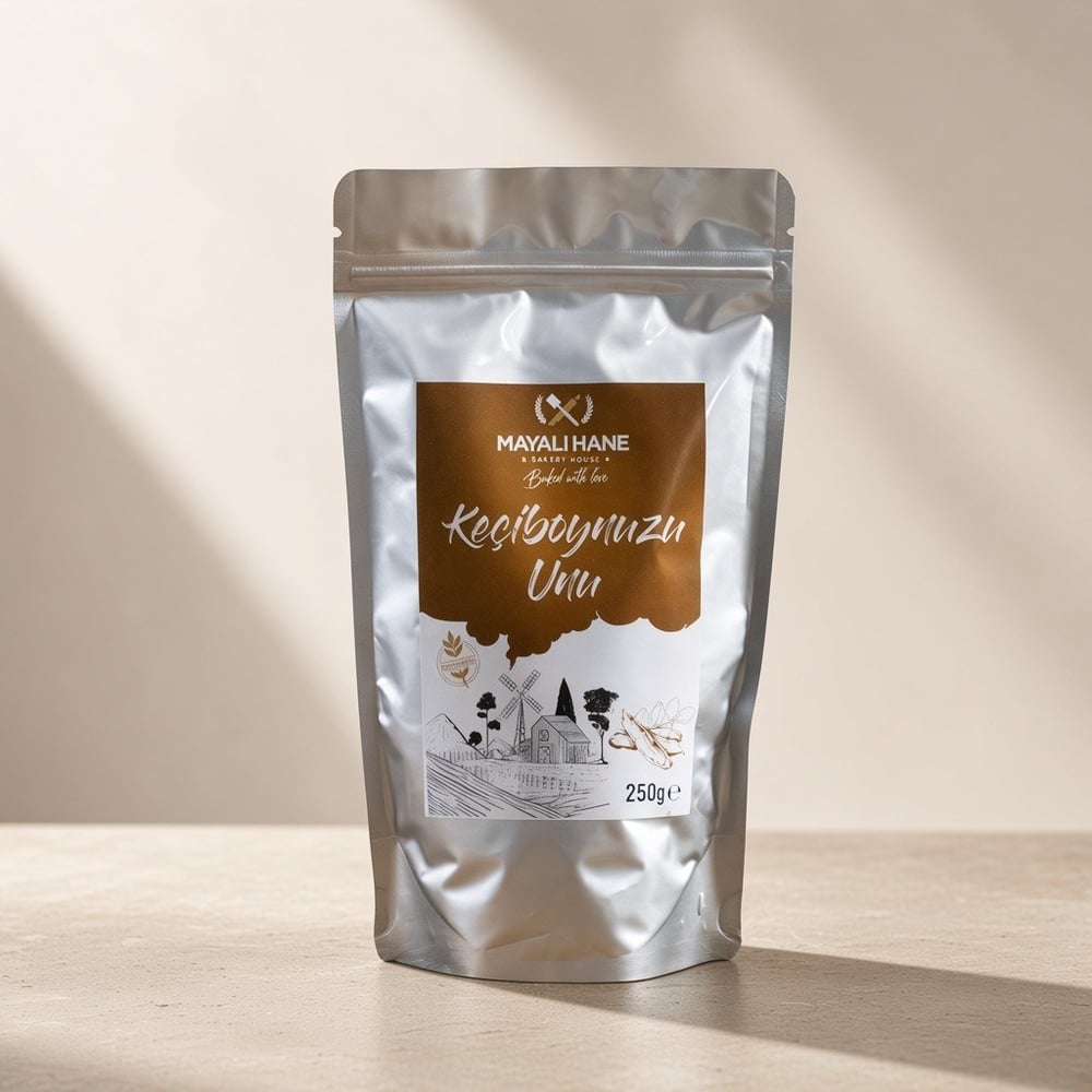 Mayalı Hane Glutensiz Keçiboynuzu Unu 250 gr