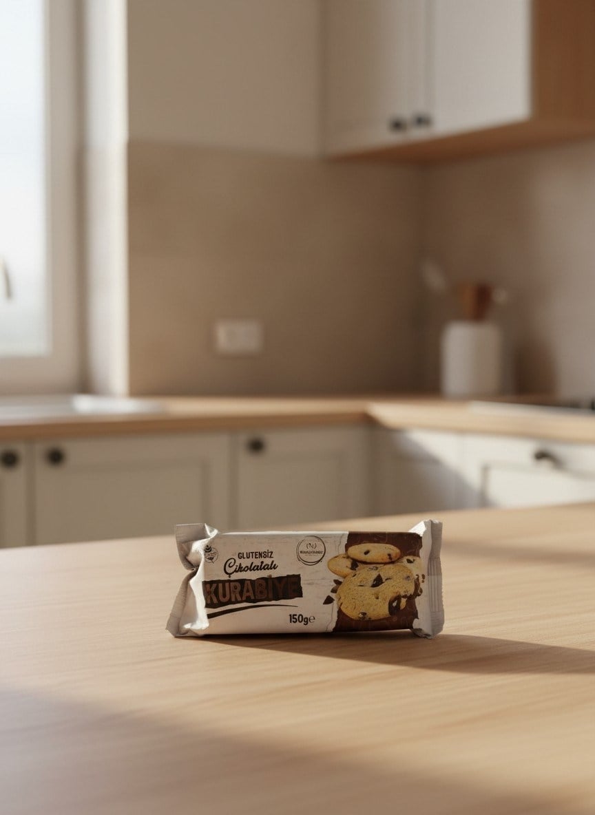 Mayalı Hane Glutensiz Çikolata Parçacıklı Kurabiye 150 gr