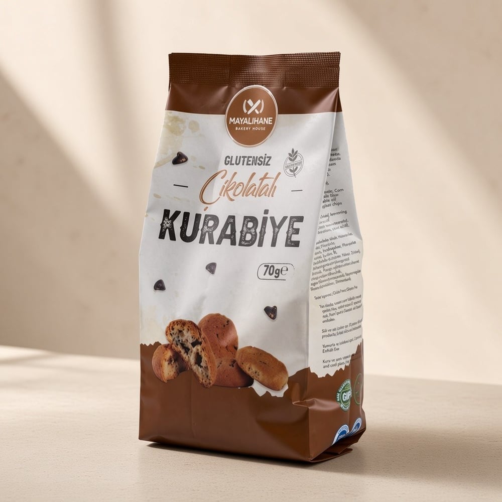 Mayalı Hane Glutensiz Çikolatalı Kurabiye 70 gr