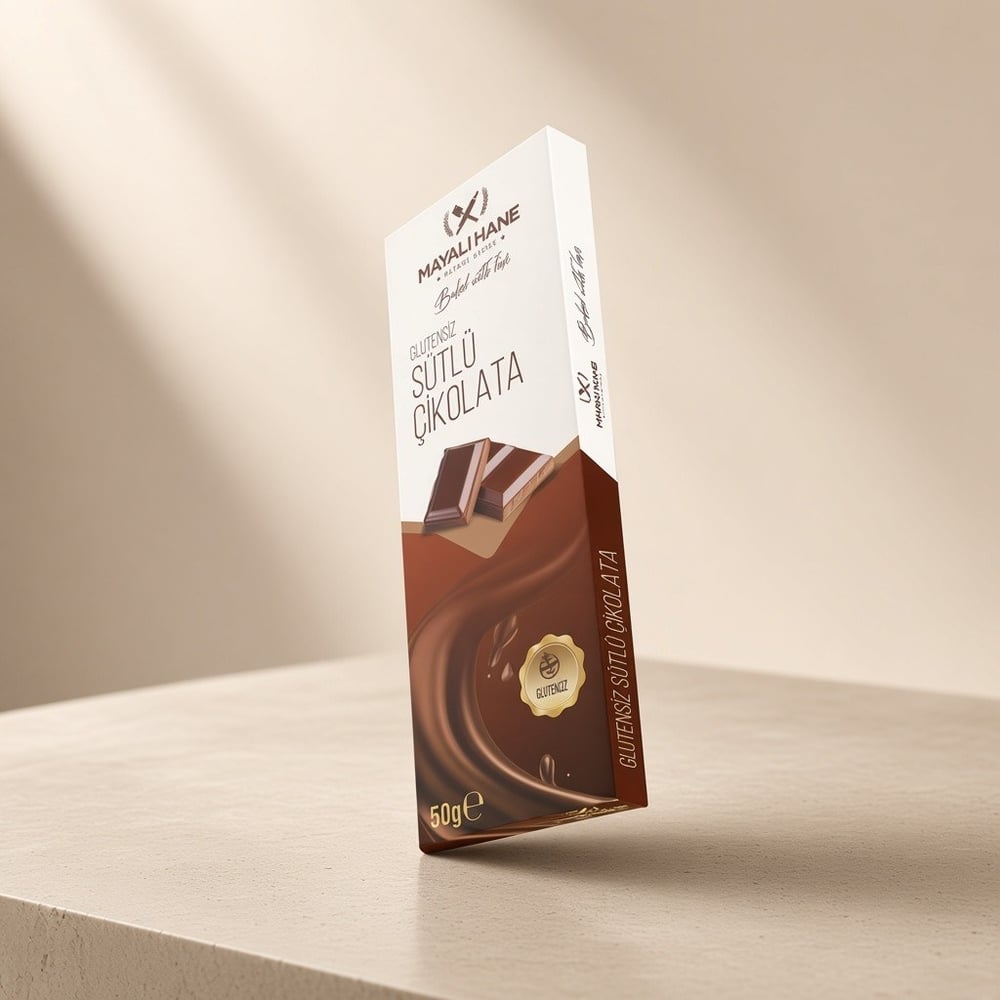 Glutensiz Tablet Çikolata 50 g