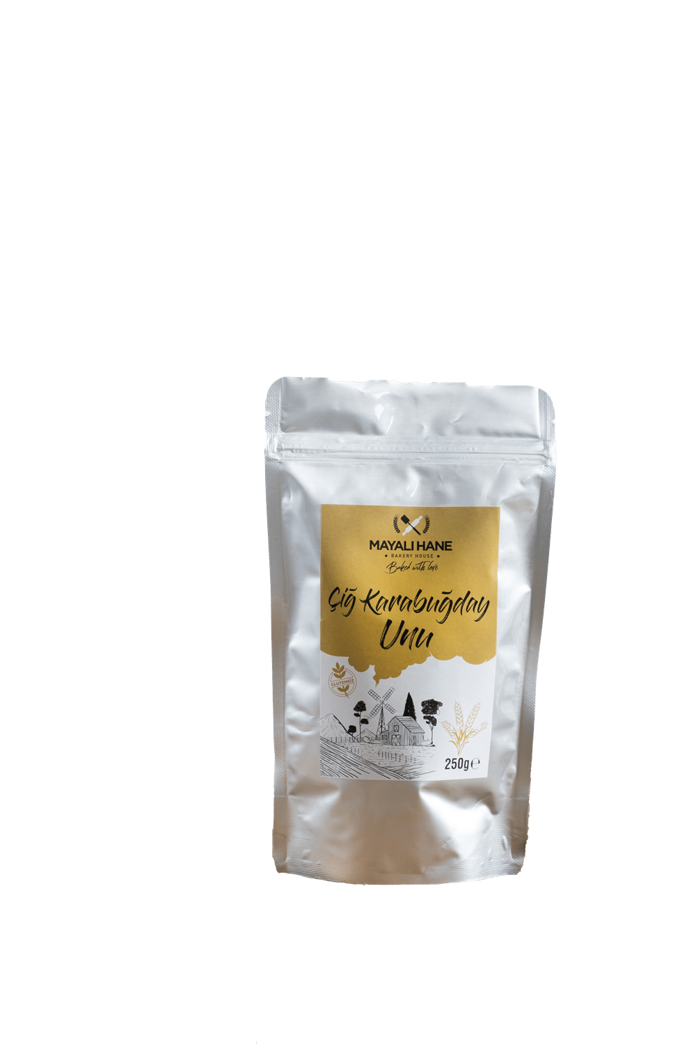 Mayalı Hane Glutensiz Çiğ Karabuğday Unu 250 gr
